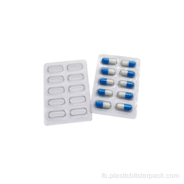 Benotzerdefinéiert medizinesch kloer Pill Capsule Blister Pakenfra